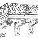 Balkon z okresu neoklasycyzmu (początek XIX wieku)