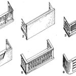 Balustrady wykonane z połączenia różnych materiałów